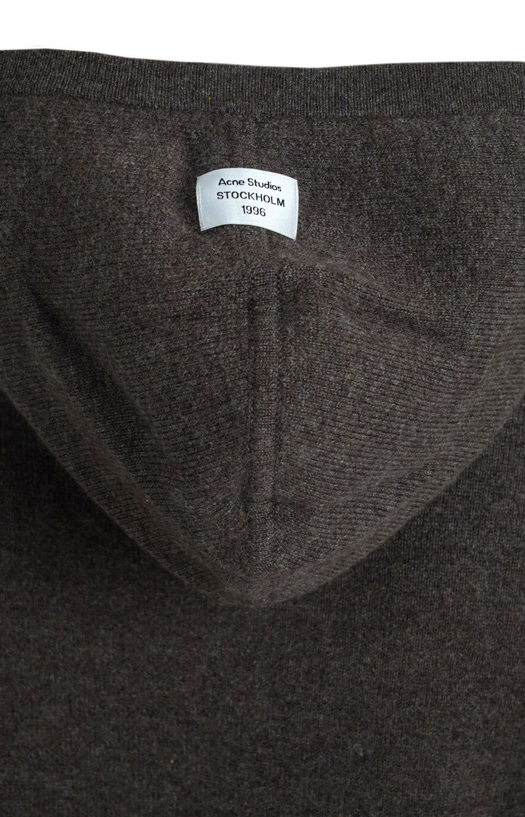 Cashmere Hoodie in Brown