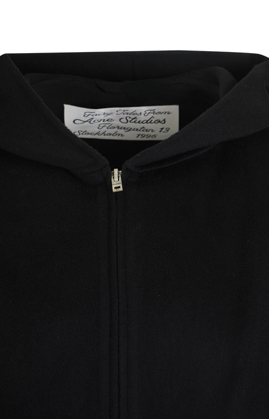 Acne Studios Cashmere Jacket With Hood in Black — product photo 2