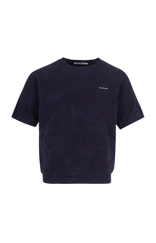 Crinkled Fleece T-Shirt