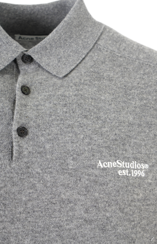 Wool Knit Polo