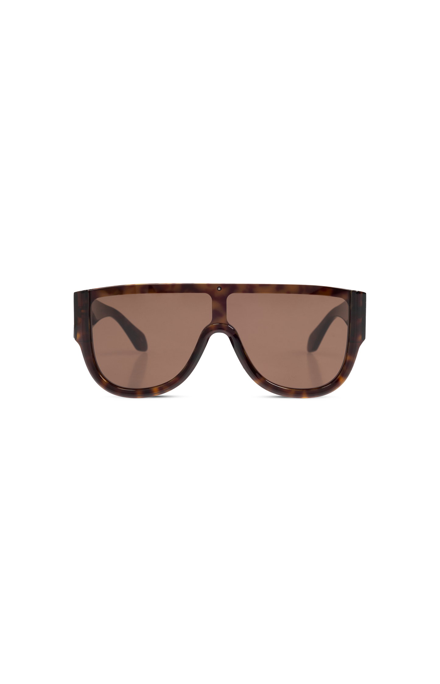 ALAÏA Mask Sunglasses in Havana