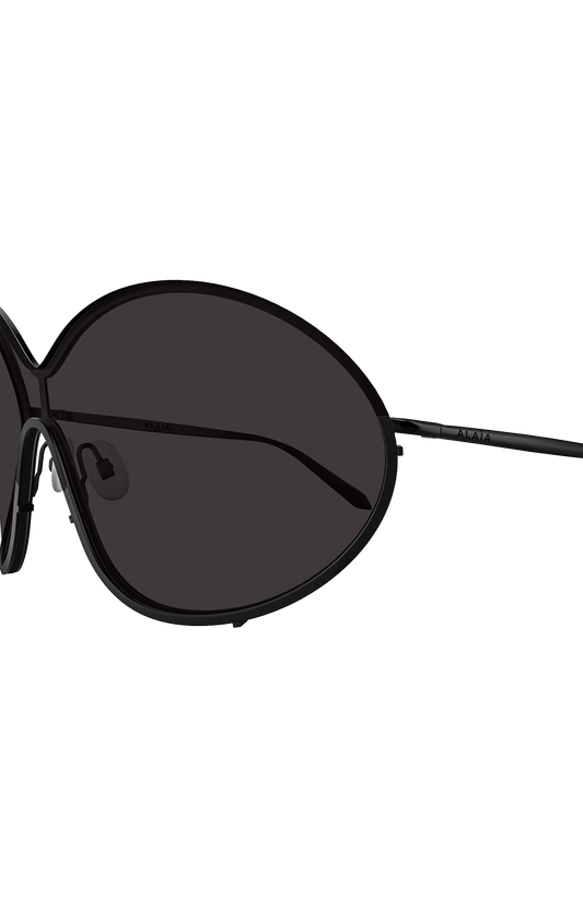 66mm Metal Round Sunglasses