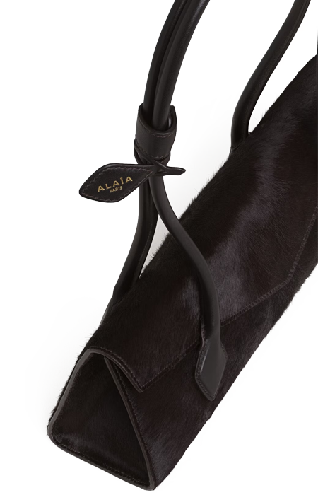 Le Teckel Flap Medium Bag in Haircalf
