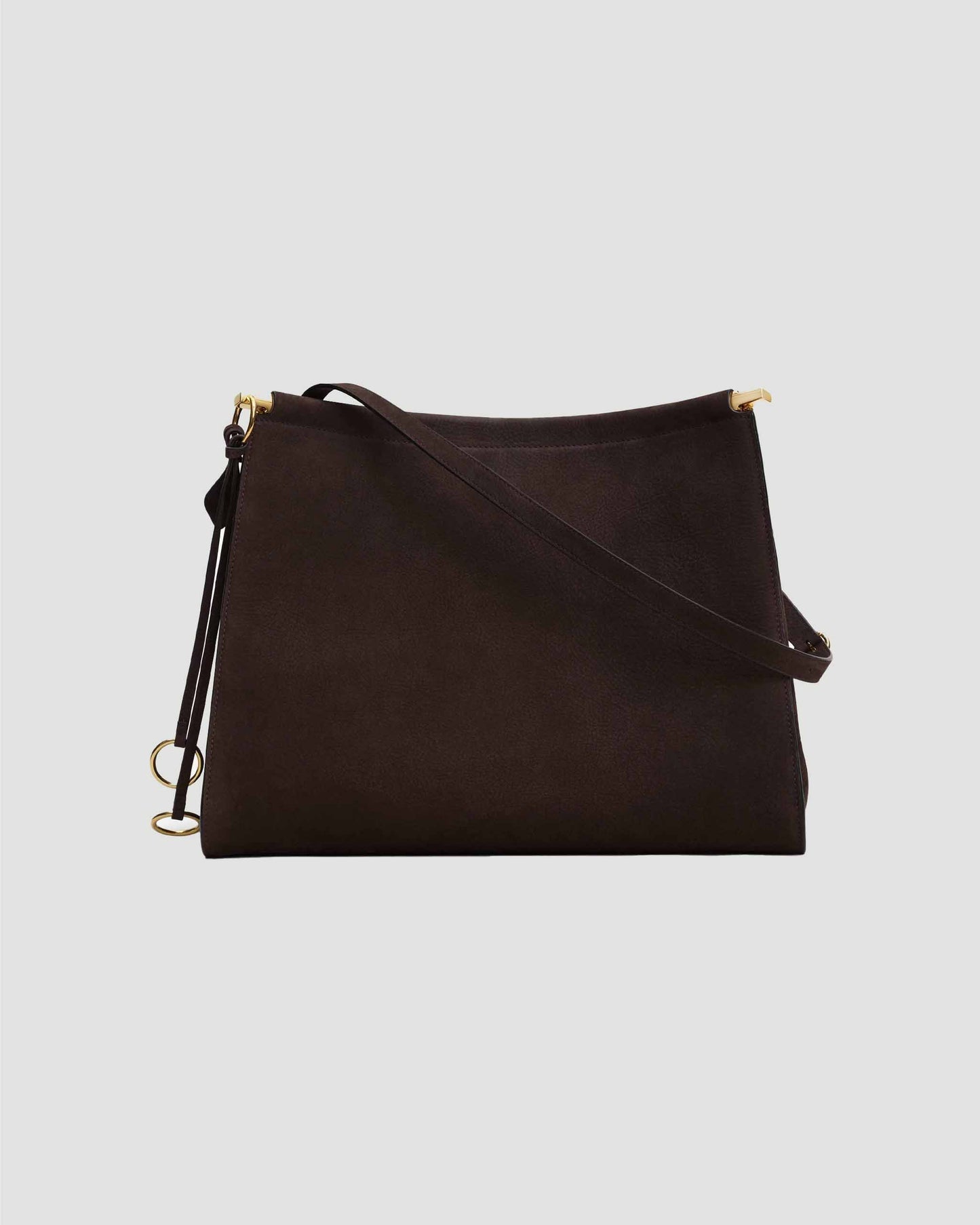 LE CLICK MEDIUM SQUARE BAG IN NUBUCK