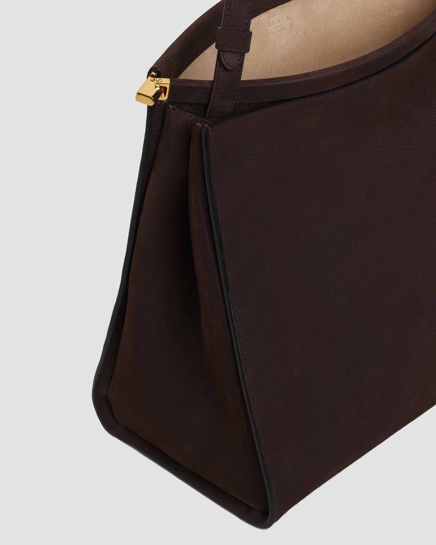 LE CLICK MEDIUM SQUARE BAG IN NUBUCK