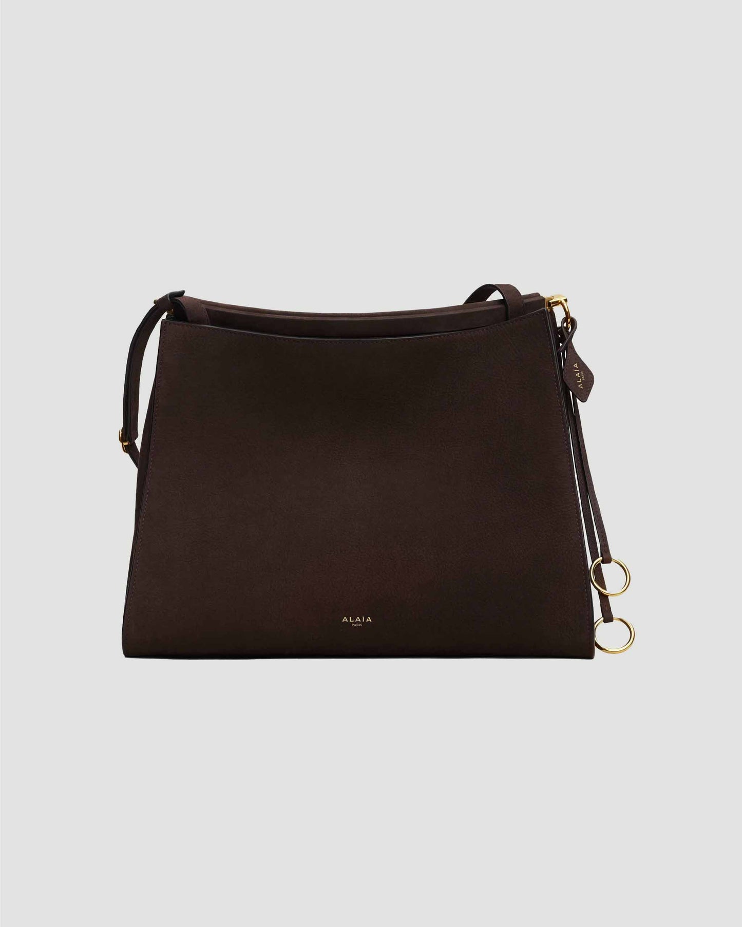 LE CLICK MEDIUM SQUARE BAG IN NUBUCK