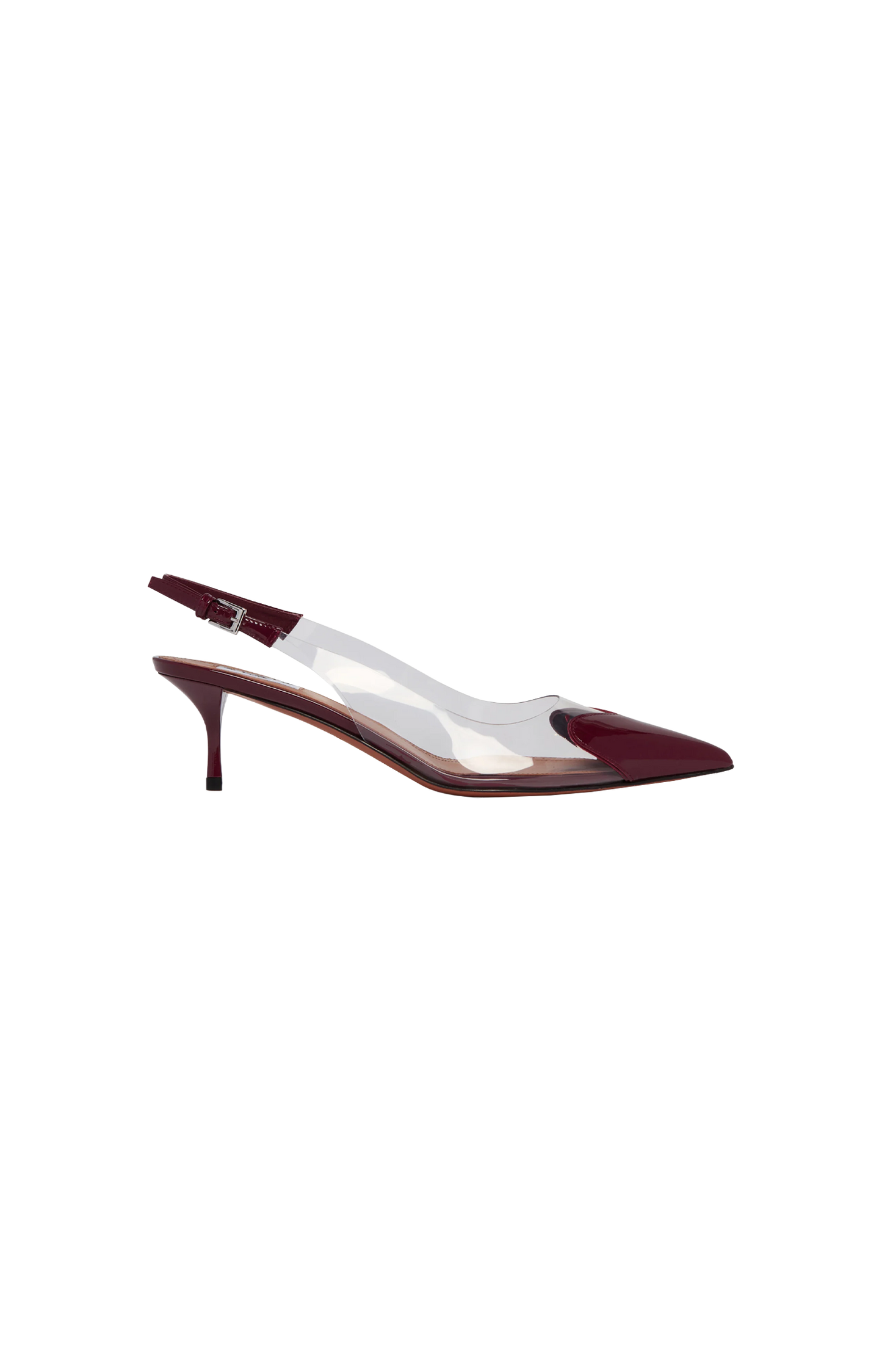 Burgundy Le Coeur Slingbacks