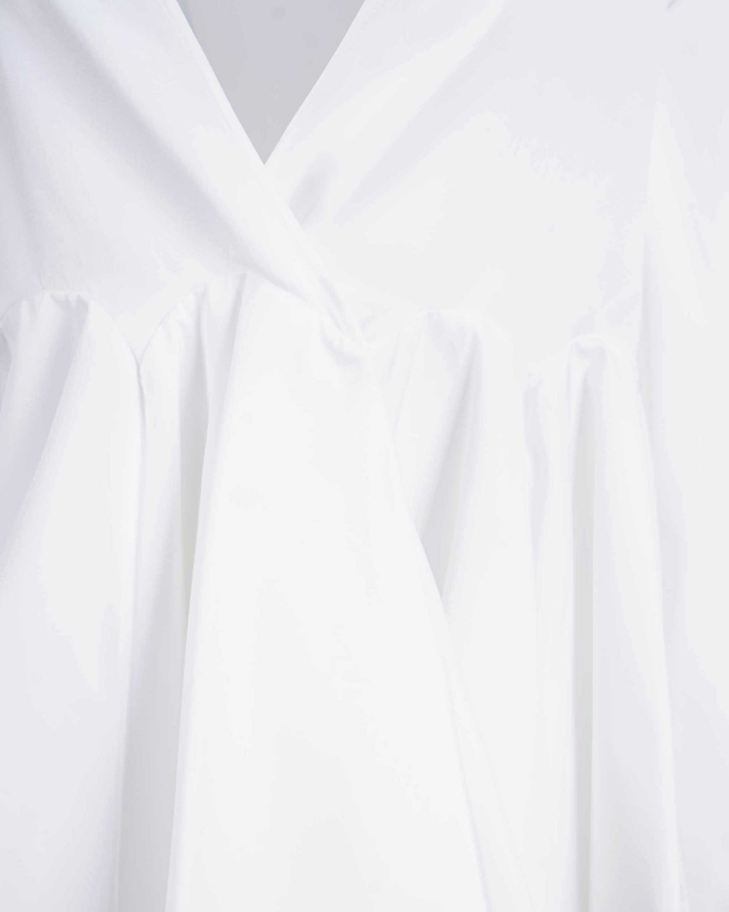 COTTON POPLIN BLOUSE