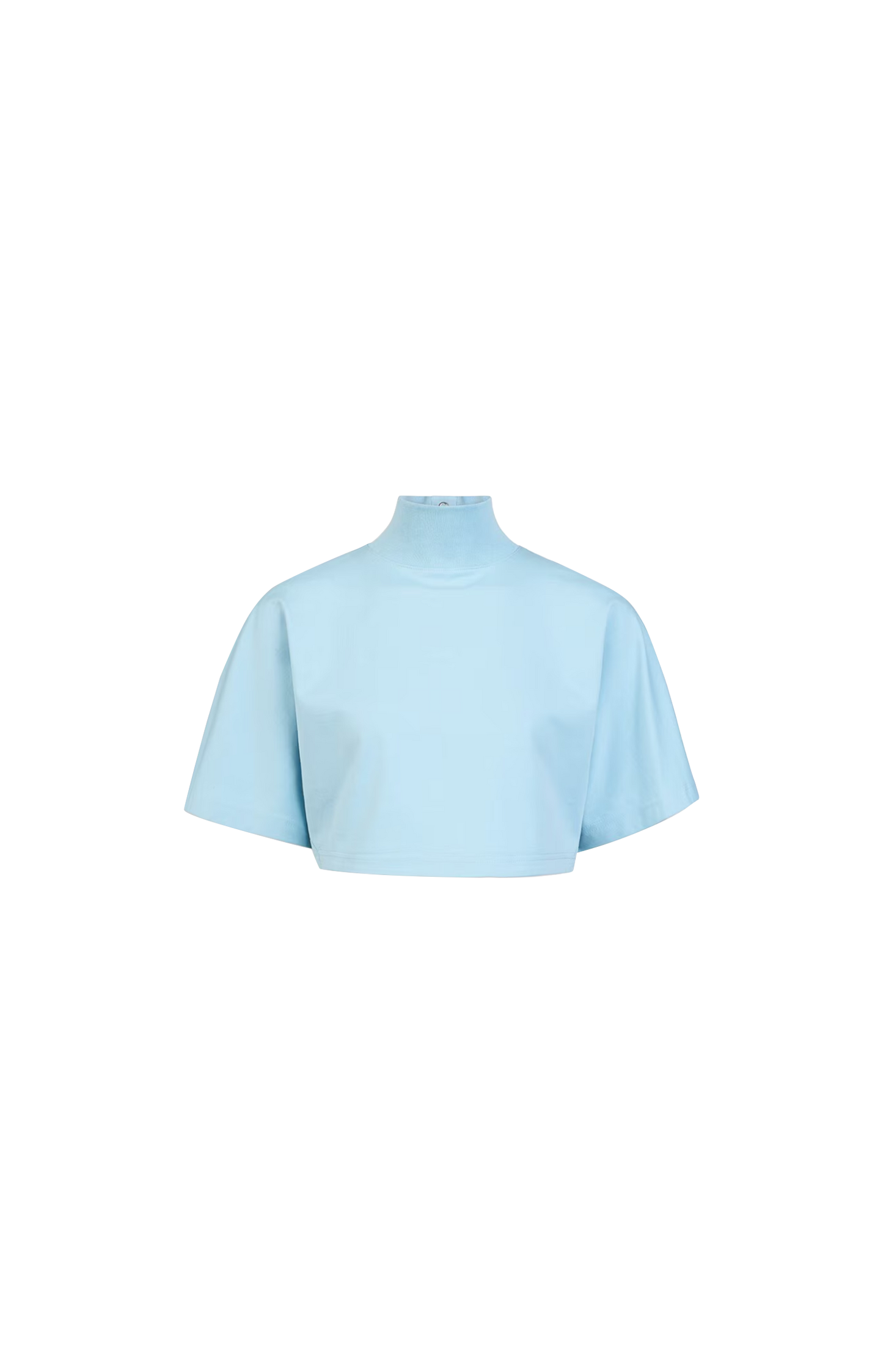 Alaïa Cropped Cotton Jersey T-Shirt