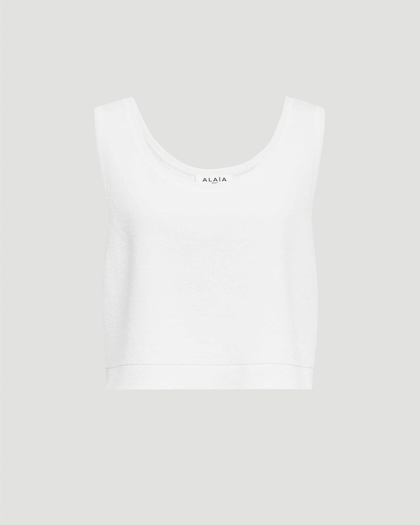COTTON KNIT TANK TOP