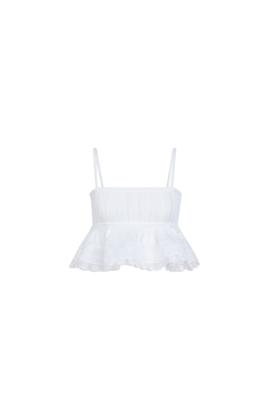 Shiny Crinoline Top