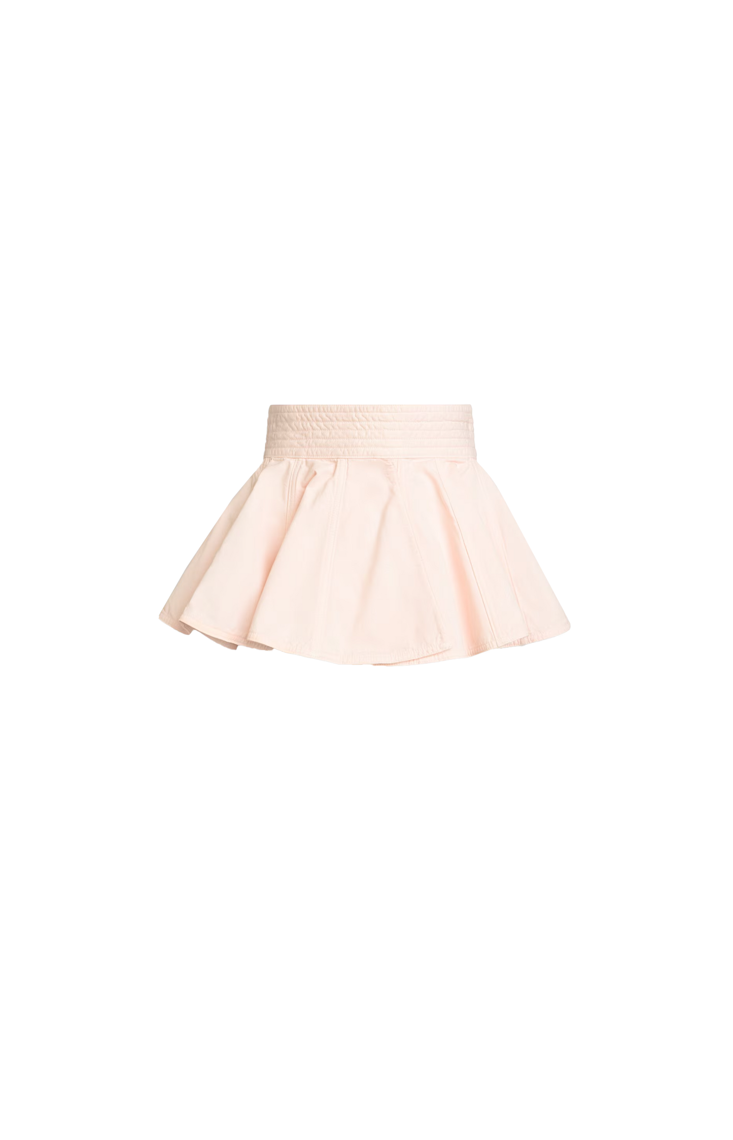 Denim Peplum Belt