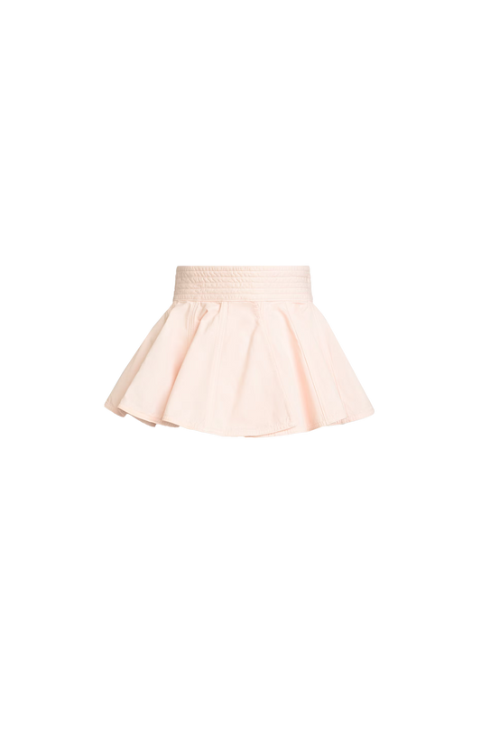 Denim Peplum Belt