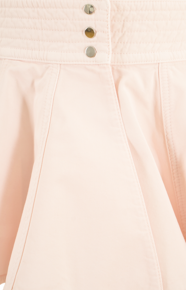 Denim Peplum Belt