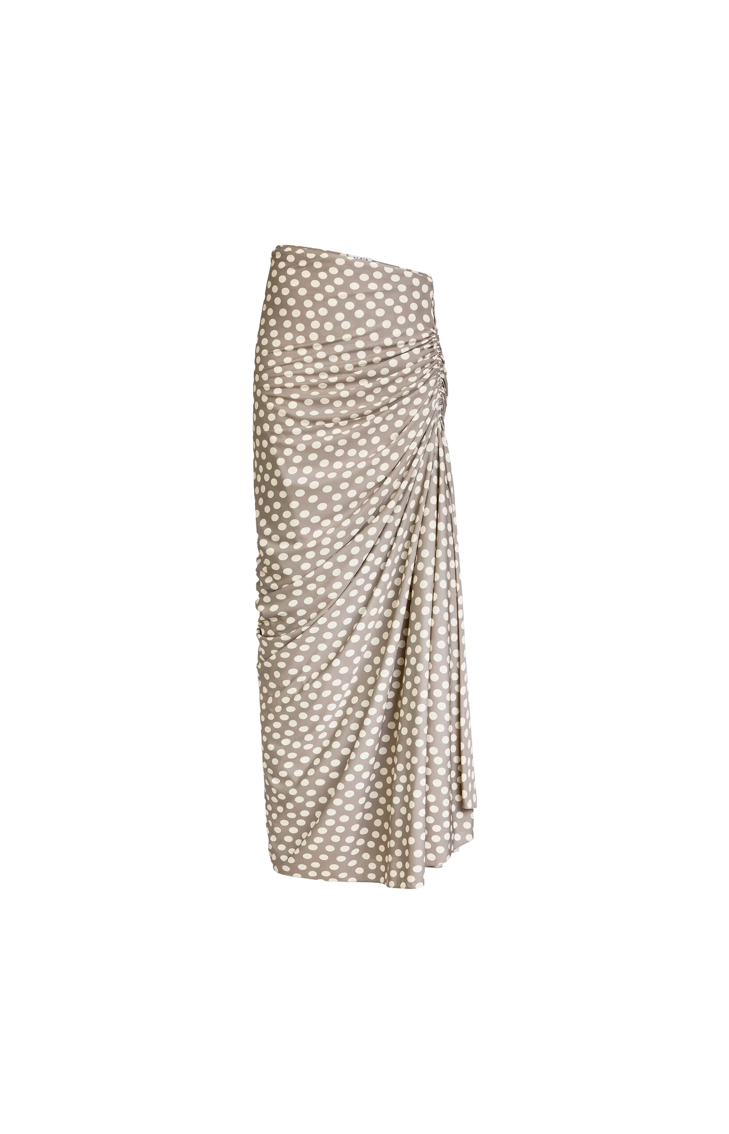 Polka Dots Gathered Skirt