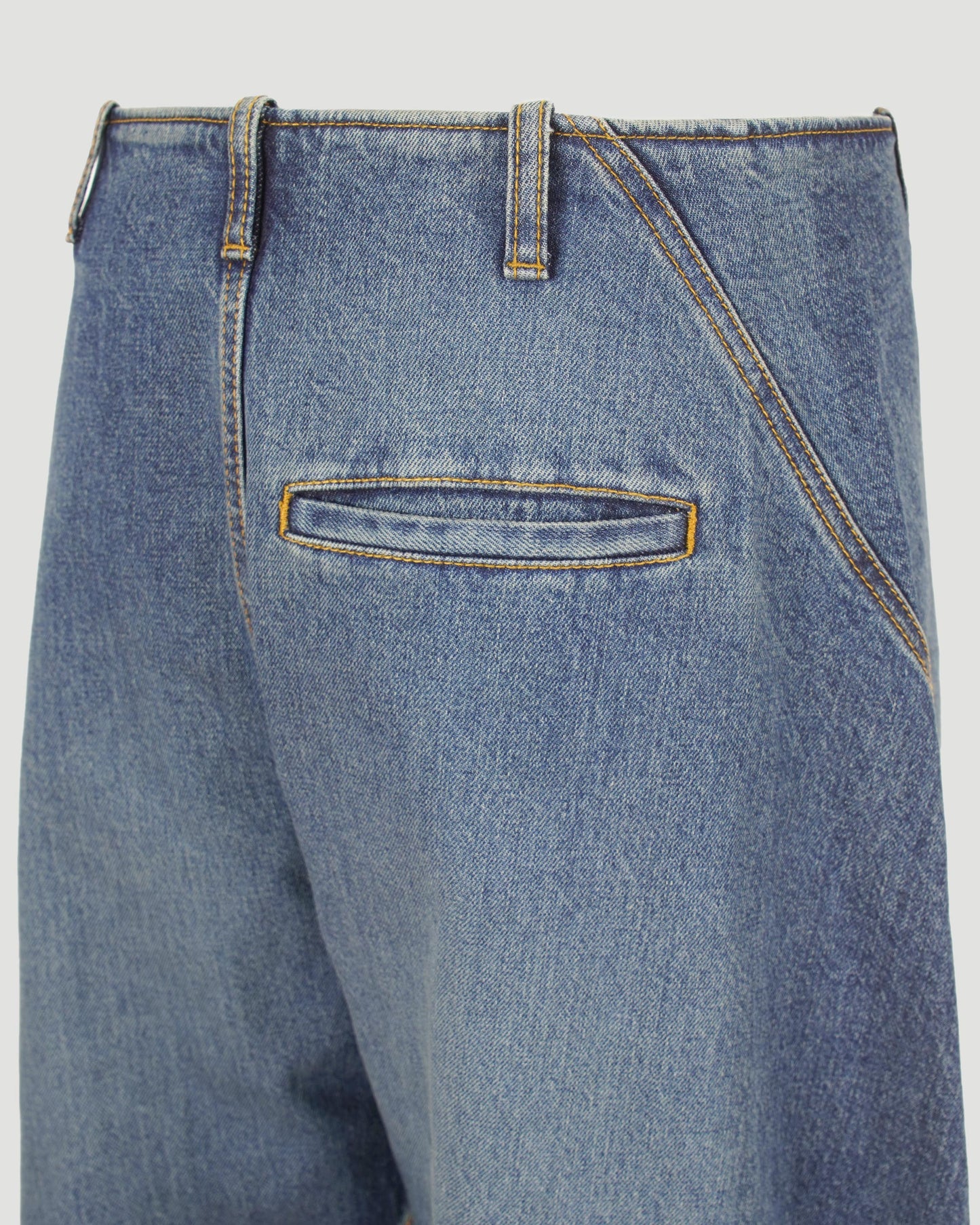 DENIM CARGO PANTS