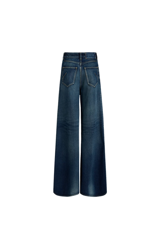 Alaïa Palazzo Denim Jeans