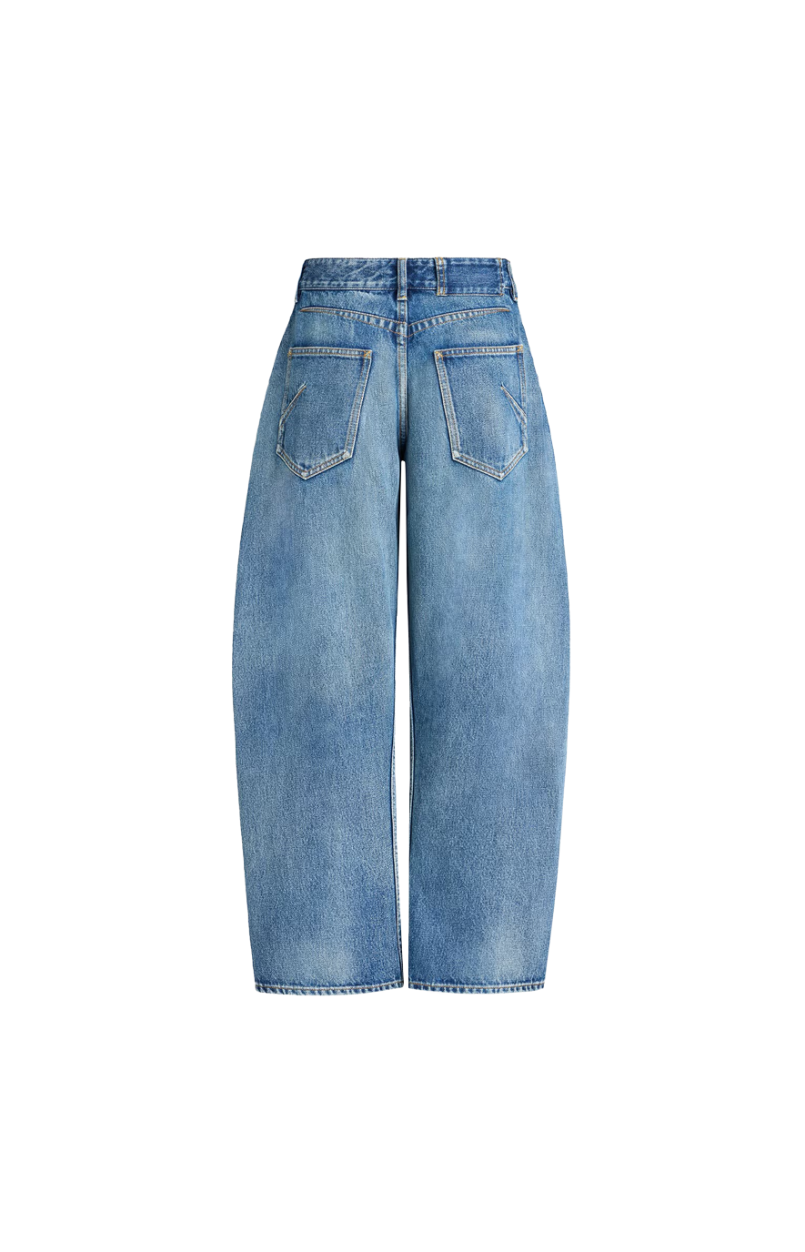 Rodeo Denim Pants in Faded Blue