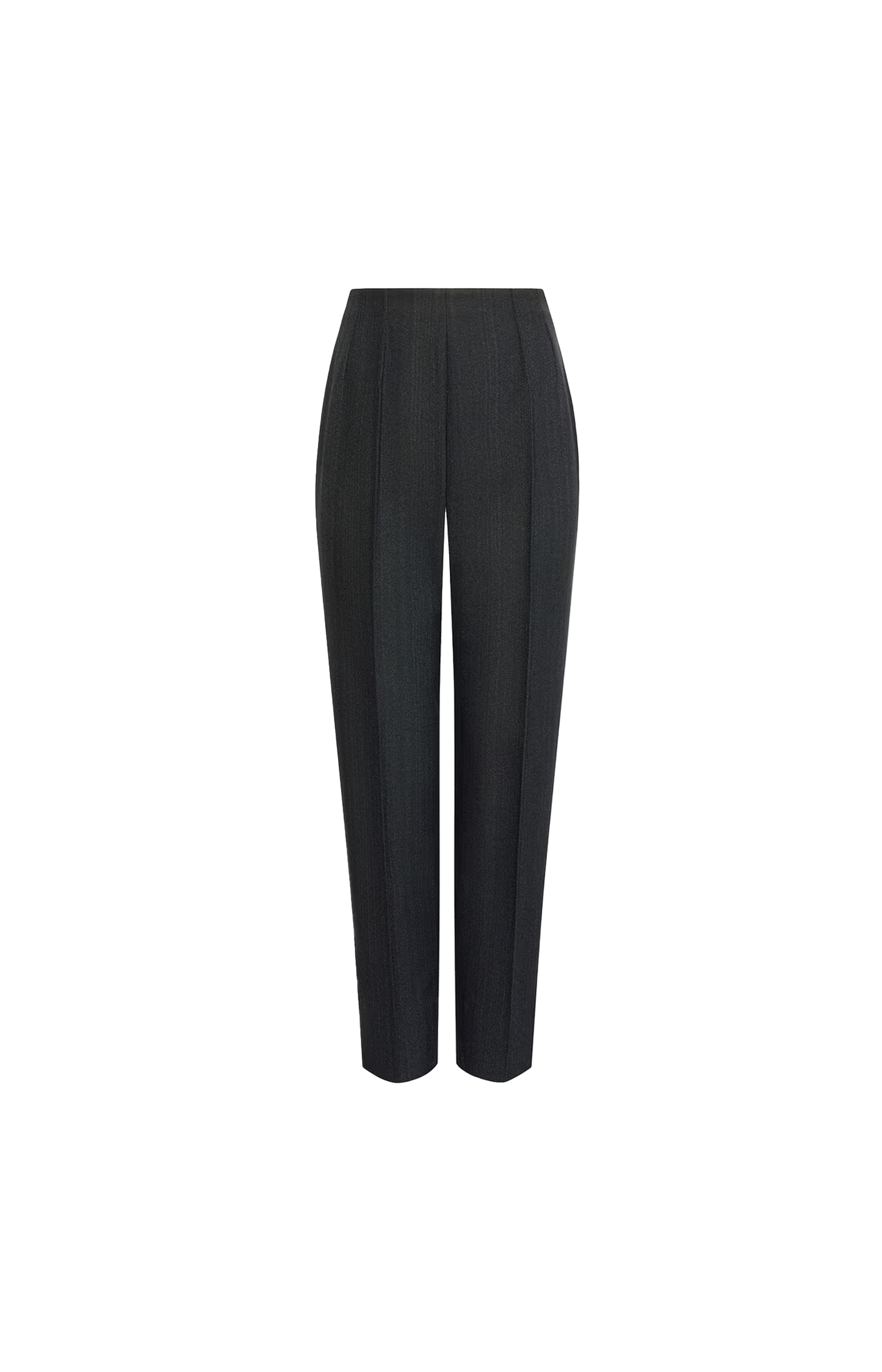 Tapered Wool Denim Pants