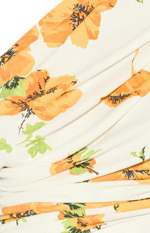 Printed Cutout Dress
