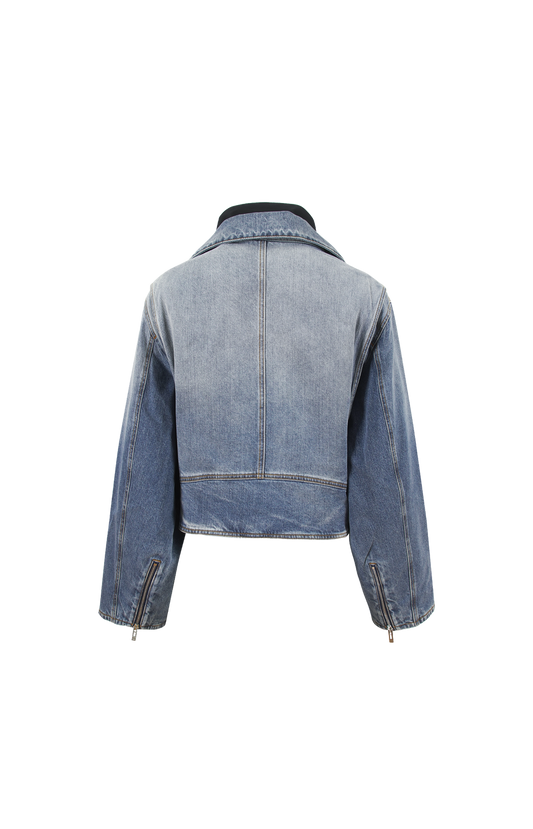 Reverse Denim Jacket