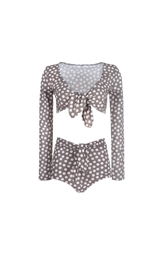 Swim Set in Creme