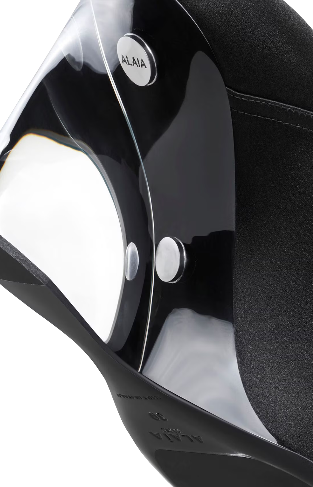 Black Invisible Mules