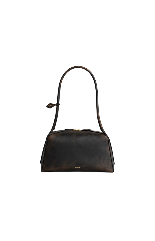 Le Bouledogue Bag in Aged Leather