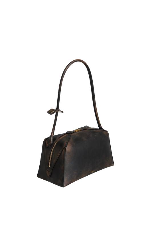 Le Bouledogue Bag in Aged Leather