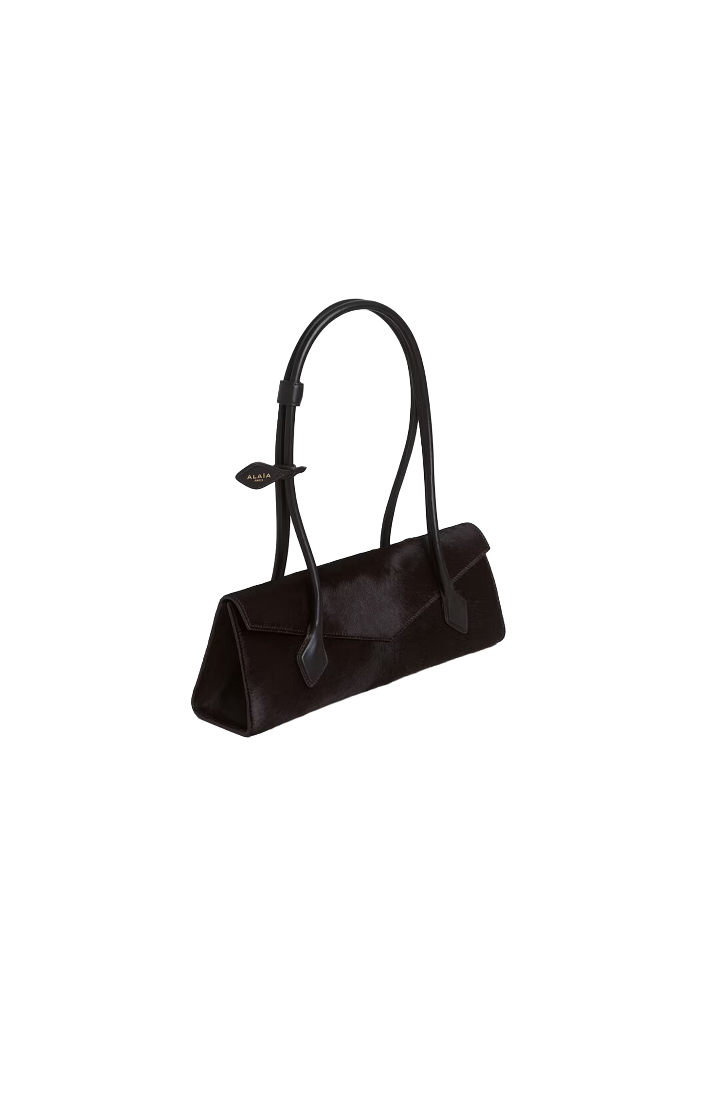 Le Teckel Flap Medium Bag in Haircalf