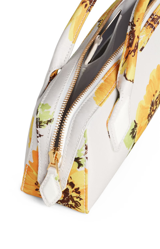 Le Teckel Clutch in Flower Print
