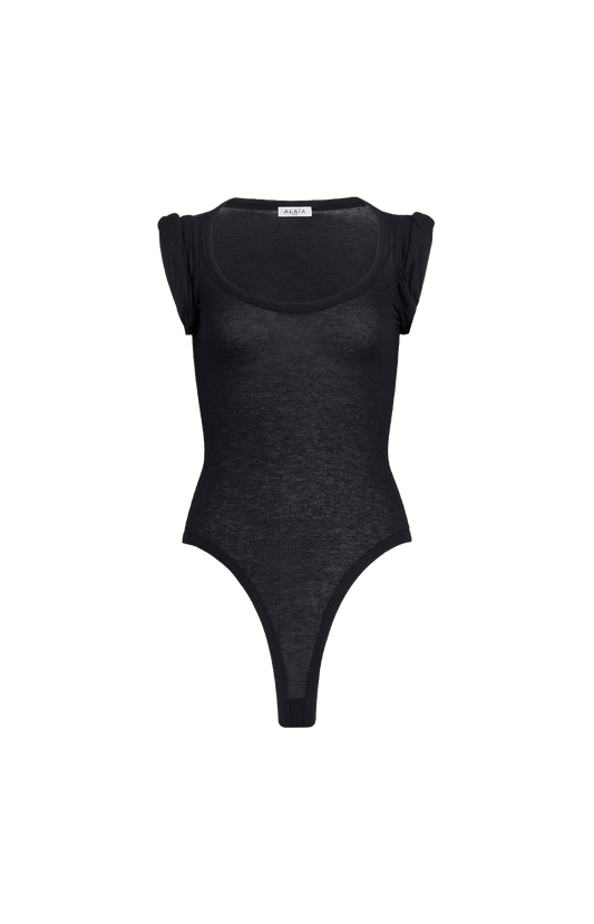 Cashmere-Blend Jersey Bodysuit