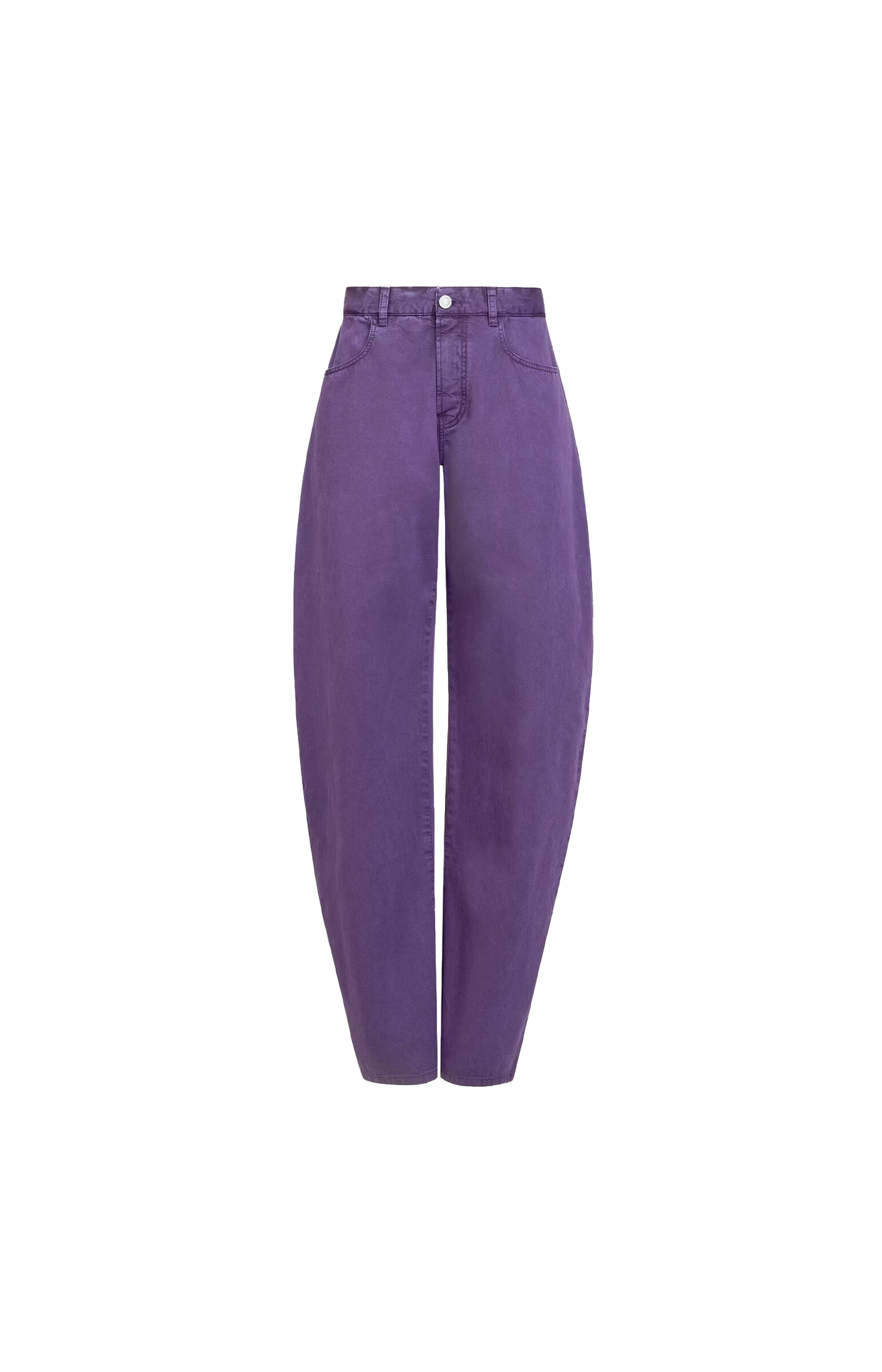 Alaïa Violet Round Denim Pant