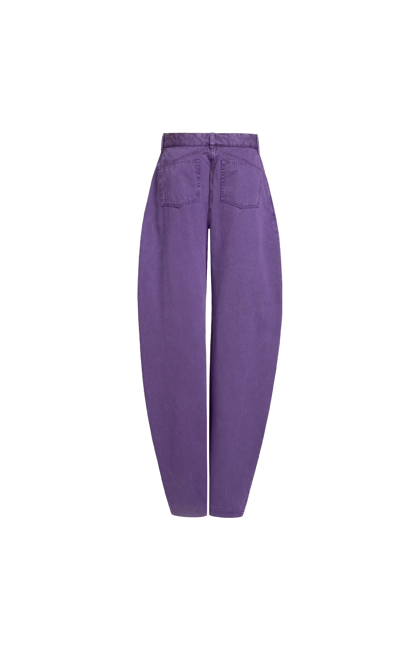 Alaïa Violet Round Denim Pant