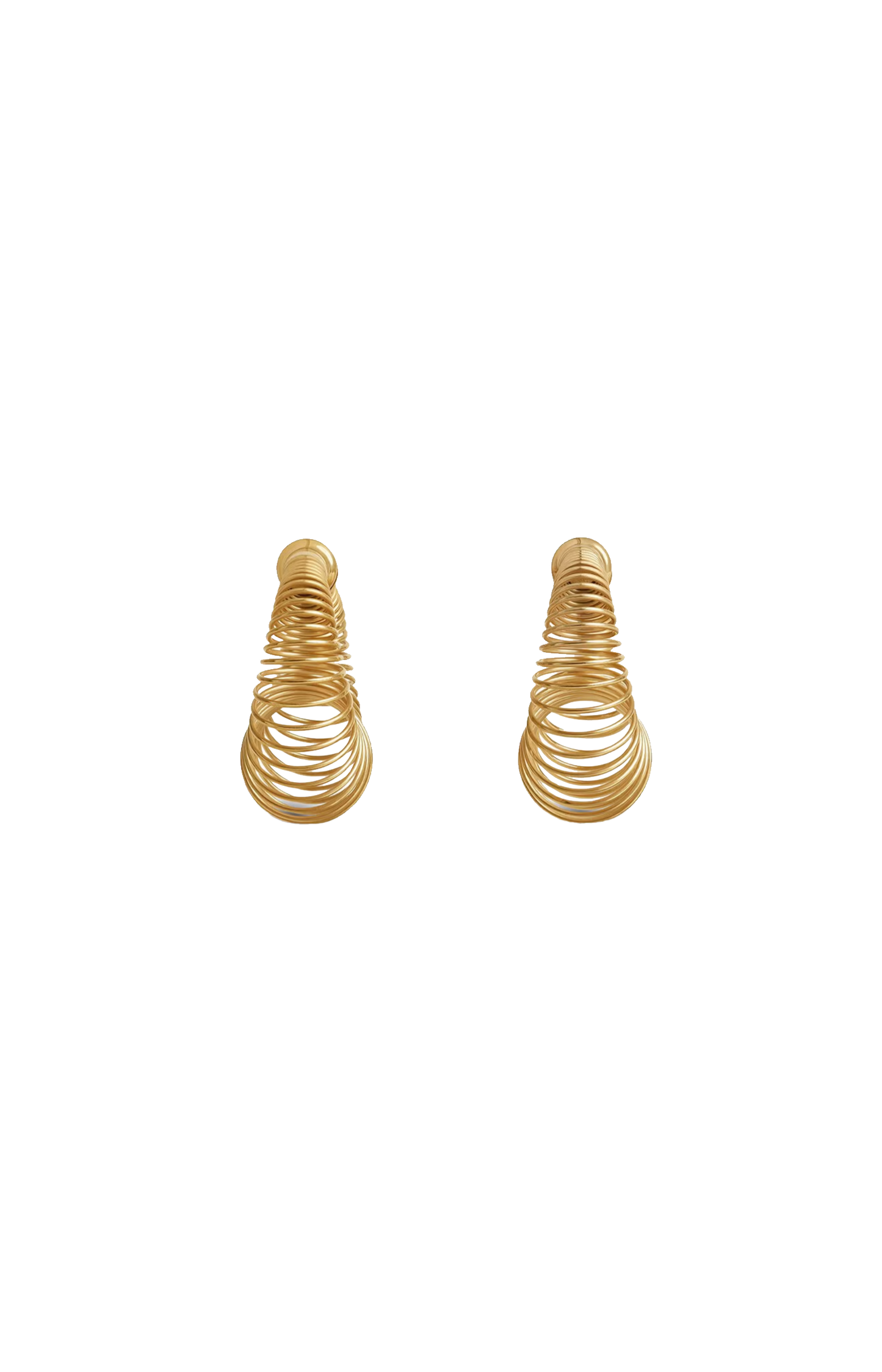 Small Spiral Hoops