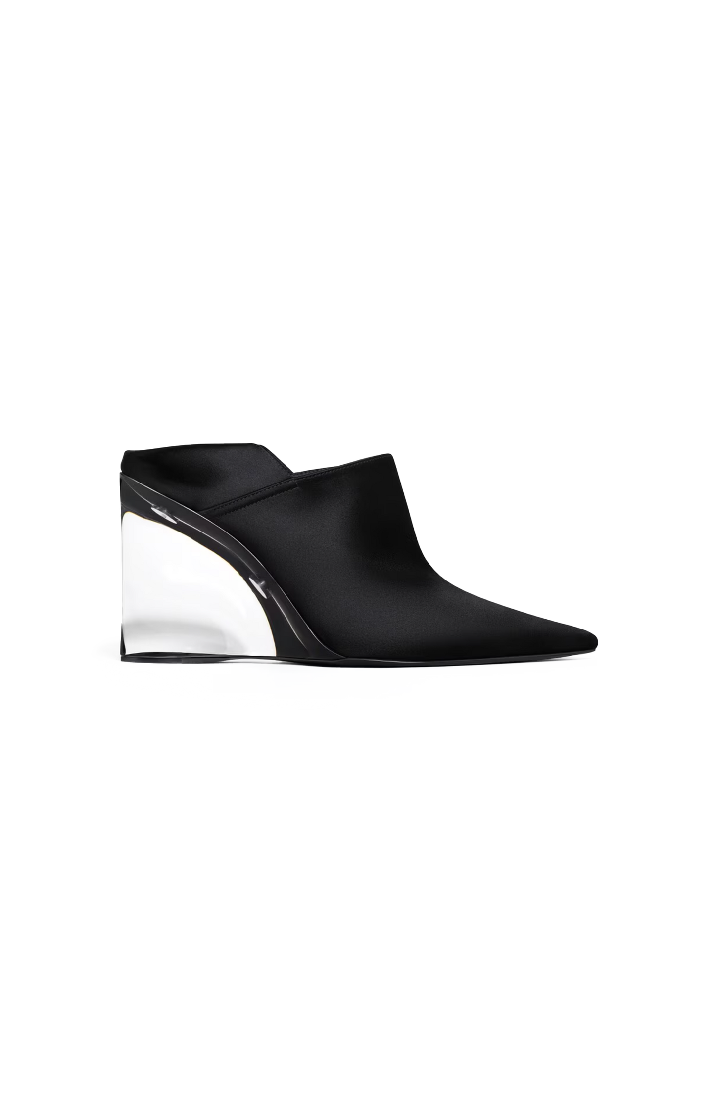 Black Invisible Mules