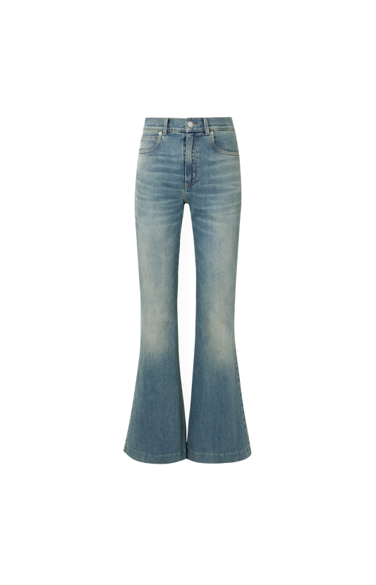 Bootcut Jeans in Stone Wash Denim