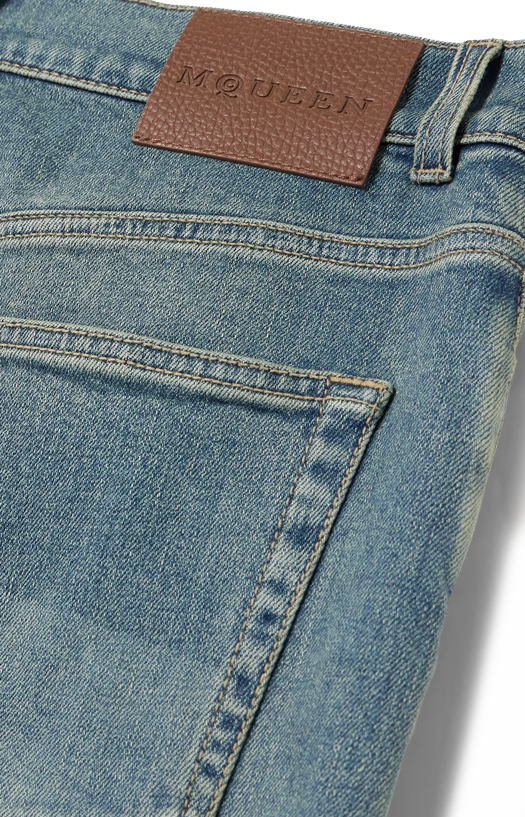 Bootcut Jeans in Stone Wash Denim