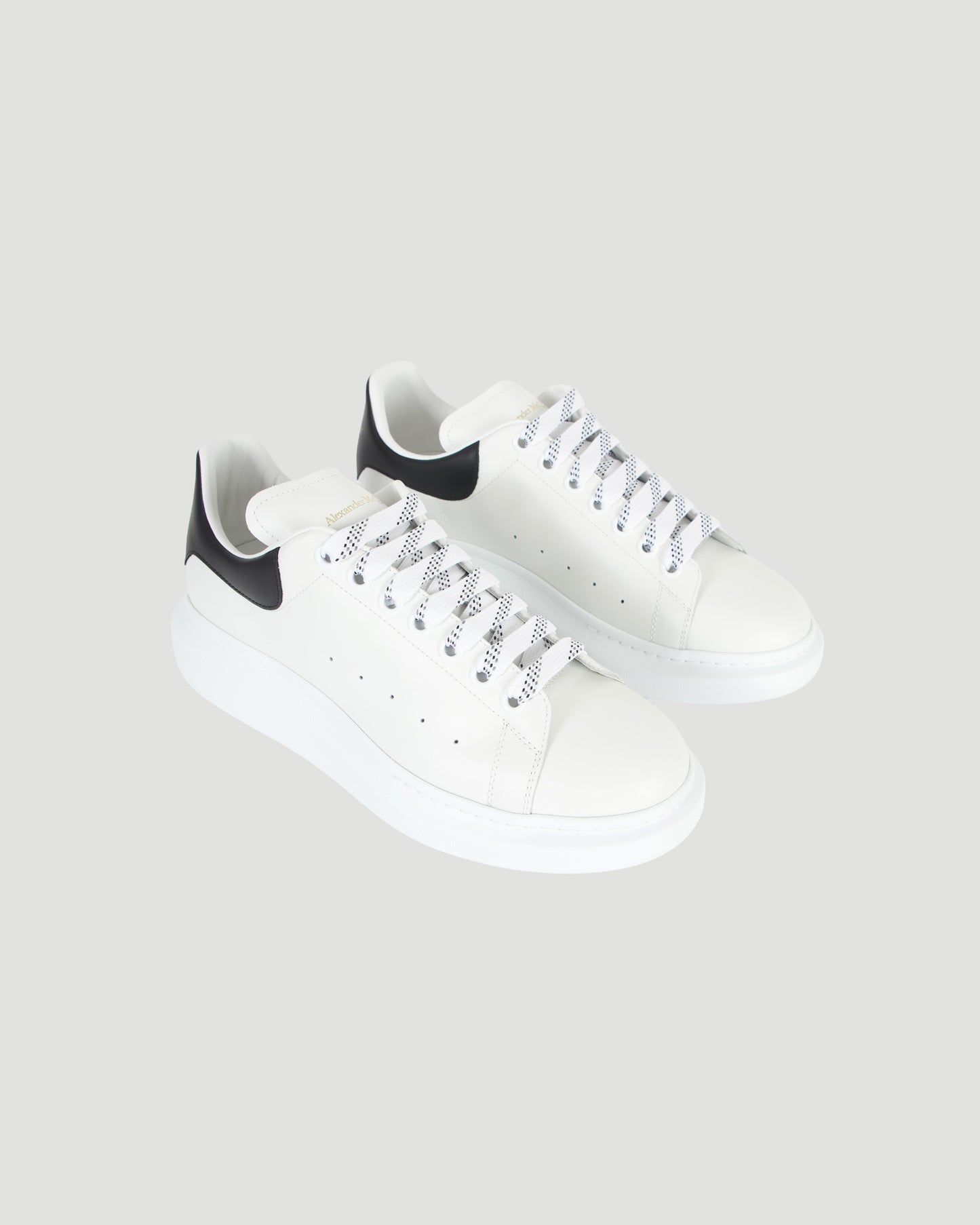 Oversized Sneaker in White and Black