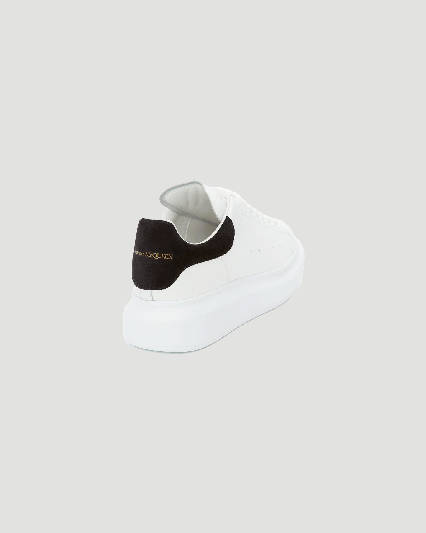 Oversized Sneaker in White and Black