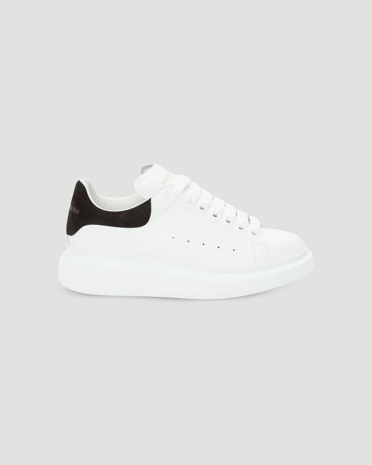 Oversized Sneaker in White and Black