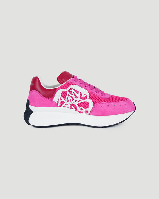 Sprint Runner in Pink and White