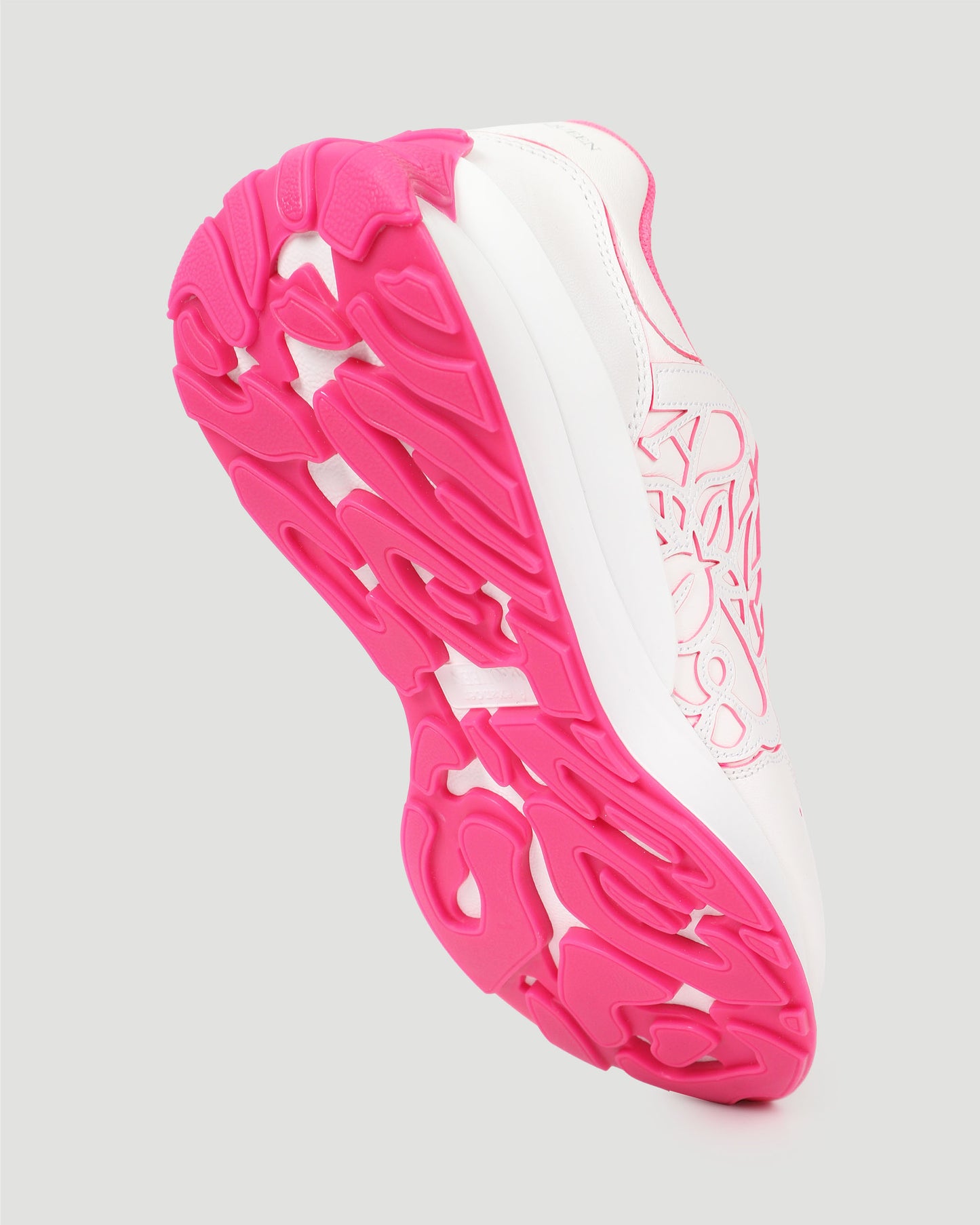 Sprint Runner in White and Pink