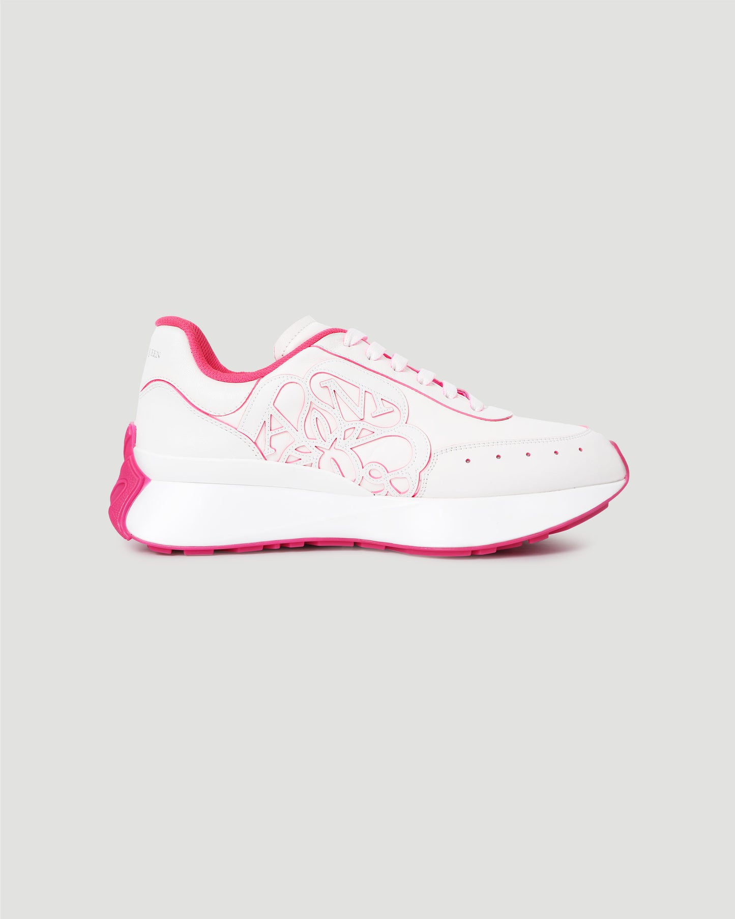 Sprint Runner in White and Pink