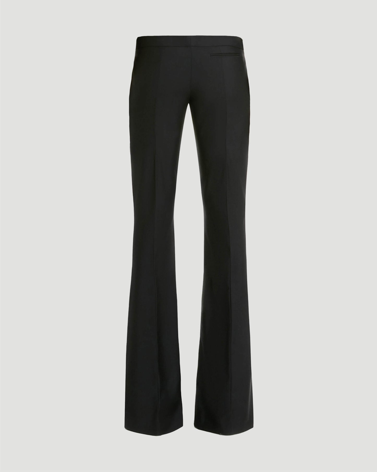 Low-waisted Tailored Trousers in Black