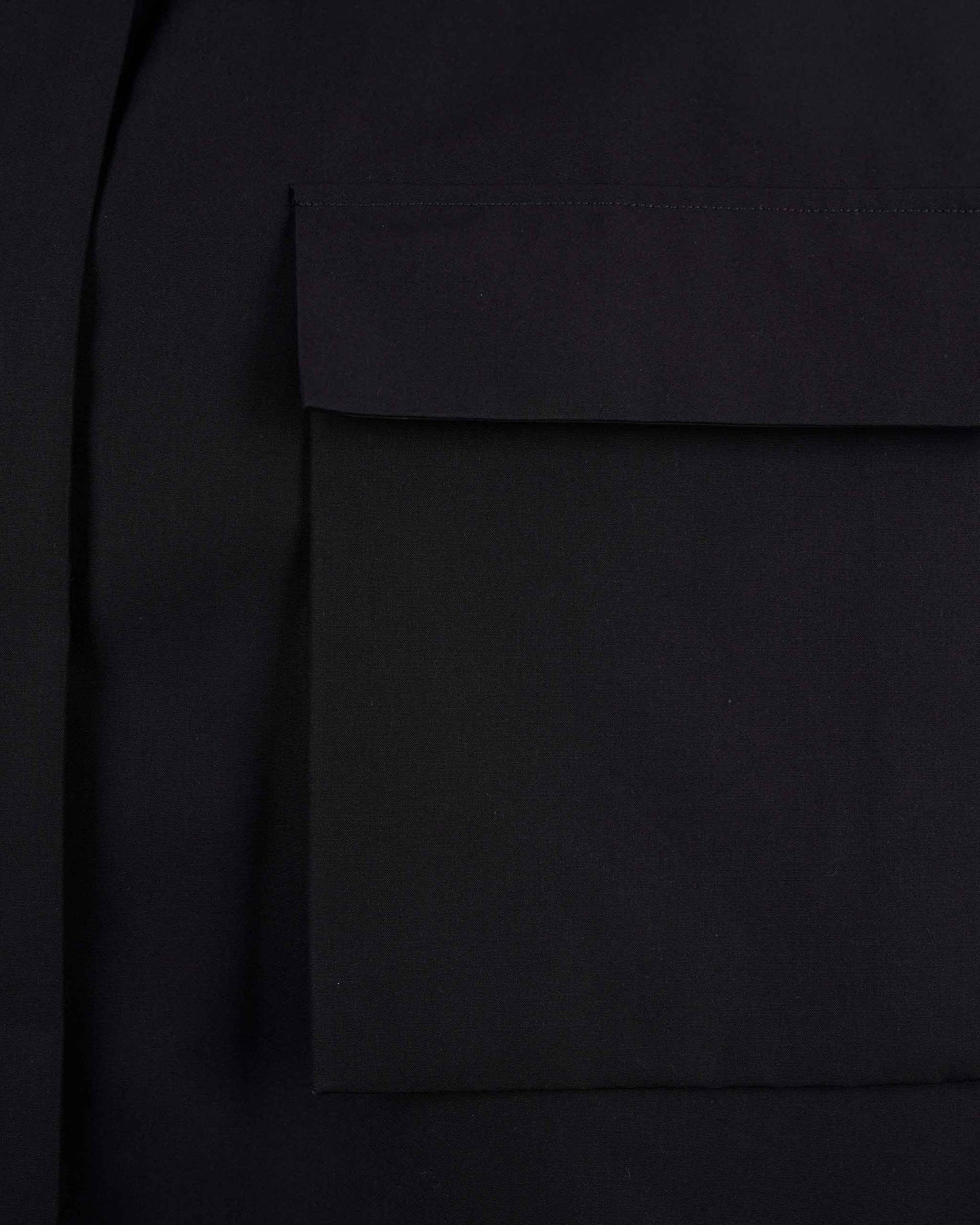 COTTON SHIRT IN BLACK