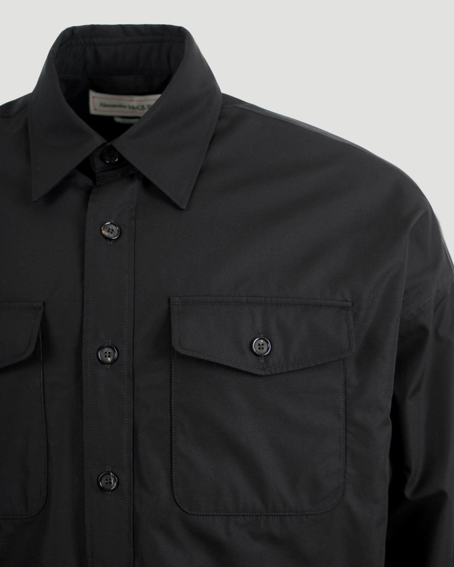 Seal Logo Shirt in Black