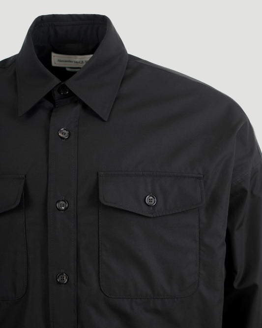 Seal Logo Shirt in Black