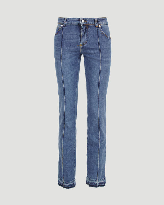 FRONT SEAM SKINNY JEANS