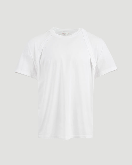 Harness T-shirt in white